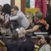 Pelea entre legisladores de Morena y PAN deja lesionada a la diputada Claudia Pérez en el Congreso CDMX