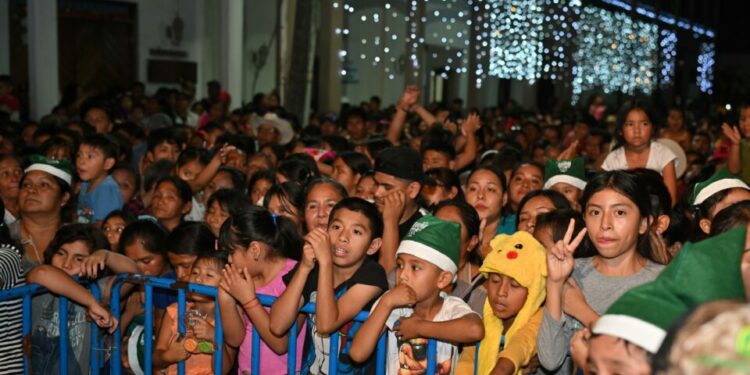 El Gobierno del estado celebra navidad en huasteca potosina