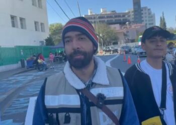 Intervención urbana en Glorieta Morales busca frenar muertes viales y priorizar a peatones y ciclistas: colectivos
