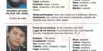 Activan Alerta Amber por dos adolescentes desaparecidos en la capital potosina