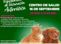 Instalarán macro puntos de vacunación antirrábica del 1 al 12 de diciembre
