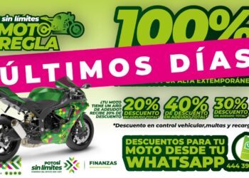 Descuentos tienen sus últimos días para la regularización de motocicletas