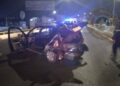 Choque en Salvador Nava provoca movilización de cuerpos de emergencia