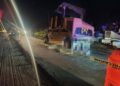 Muere motociclista aplastado por maquinaria pesada en la carretera federal 145