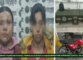 Detienen a dos mujeres y un menor con metanfetamina y marihuana en El Sauzalito
