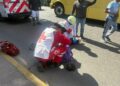 Atropellan a mujer de la tercera edad en Eje Vial; ausencia de autoridades provoca caos vial