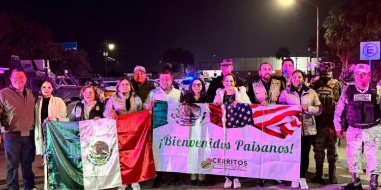 Más de 500 familias participan en la Quinta Caravana del Migrante Potosino rumbo a municipios del estado