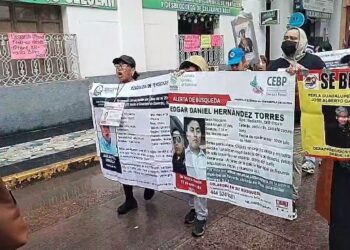 Marchan en la zona media para exigir justicia por Edgar Daniel Hernández y todos los desaparecidos