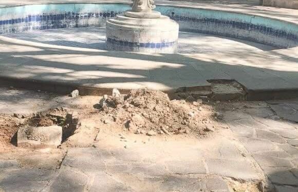 Alameda Juan Sarabia, en el abandono; señalan omisión del alcalde Enrique Galindo