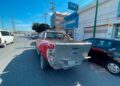 Carambola de tres camionetas deja cuantiosos daños en la carretera a Rioverde