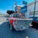 Carambola de tres camionetas deja cuantiosos daños en la carretera a Rioverde