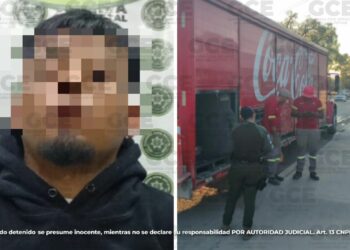 GCE frustra escape de presunto ladrón de transportista y recupera camión robado