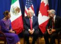 Sheinbaum se reúne con Trump y Carney en sorteo del Mundial 2026 para fortalecer cooperación comercial