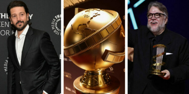 Guillermo del Toro y Diego Luna, los mexicanos nominados a los Globos de Oro 2026