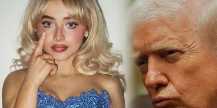 ‘Es repugnante y malvado’: Sabrina Carpenter se lanza contra Trump por usar su música
