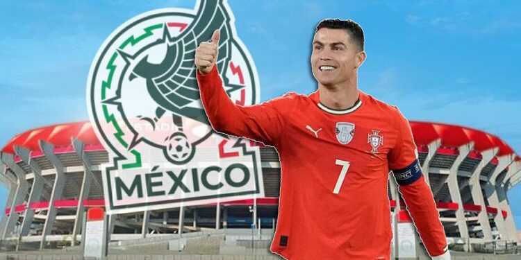 Cristiano Ronaldo no jugaría en la reapertura del Estadio Azteca
