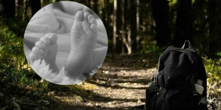 Hallan cadáver de bebé dentro de mochila en cerro de Tláhuac