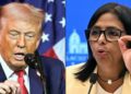Trump invitará a Washington a Delcy Rodríguez, presidenta interina de Venezuela