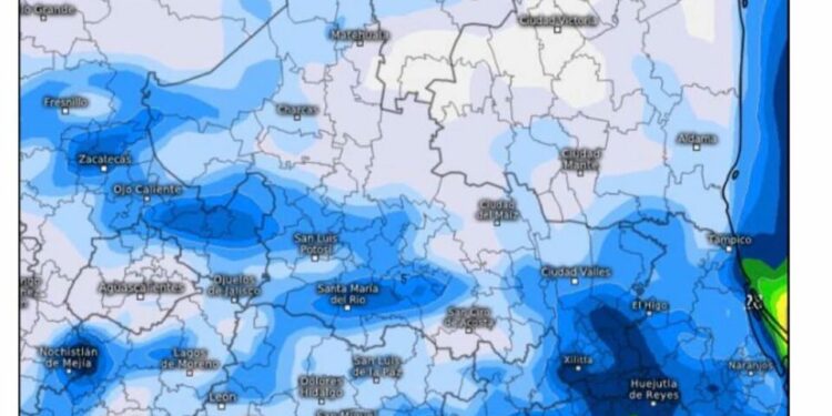 Alerta de Protección Civil por bajas temperaturas y lluvias este fin de semana
