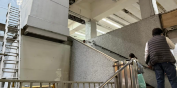¿Estación Chabacano del Metro CDMX se cae a pedazos? Parte del techo se desprende