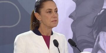 Sheinbaum afirma que homicidio doloso bajó 40% en su primer año de gobierno, “la cifra más baja” desde Peña Nieto