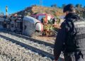 Nuevo choque de tren en España, ahora con una grúa, deja “varios heridos leves”