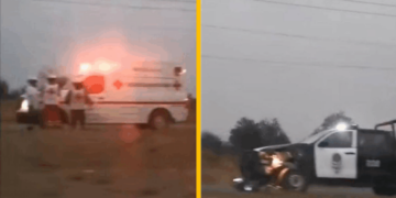 Muere mujer motociclista tras ser atropellada por patrulla en Rioverde