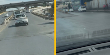 Enorme bache en avenida Universidad exhibe omisión del Ayuntamiento