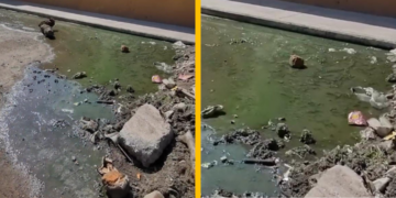 Aguas negras llevan un año brotando en Julián Carrillo sin respuesta del Ayuntamiento de alcalde capitalino