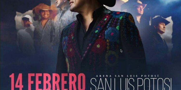 Julión Álvarez llegará a San Luis Potosí con un gran concierto este 14 de febrero