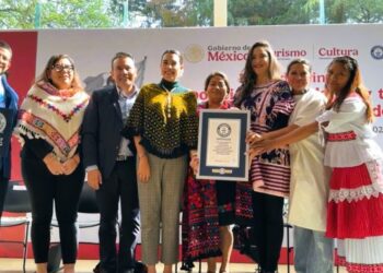 San Luis Potosí forma parte del Récord Guinness de la exposición de bordados más grande del mundo