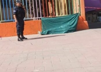 Persona pierde la vida al interior de jardín de niños en la colonia Industrial Mexicana