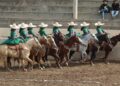 La Escaramuza El Rosedal se presentó en el Rancho del Charro