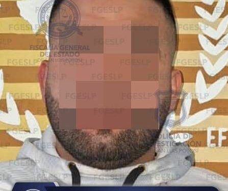 Detienen a presunto responsable de homicidio calificado en la capital potosina
