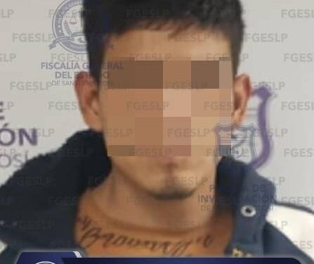 Detienen a hombre por violencia familiar y difusión ilícita de imágenes en SLP