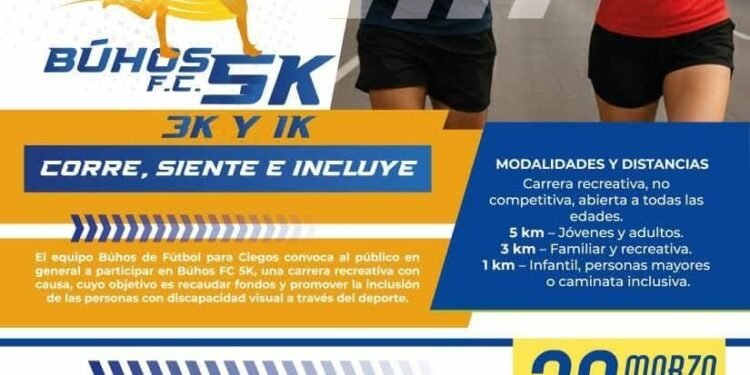 Invitan a participar en la Carrera con Causa “Búhos”
