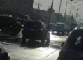 Persisten incidentes por alcantarilla abierta en Avenida Industrias y Eje 110