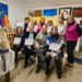 Celebrar la vida a través de la pintura también es un arte