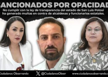 La CEGAIP impuso sanciones económicas funcionarios públicos por incumplir con la ley de transparencia