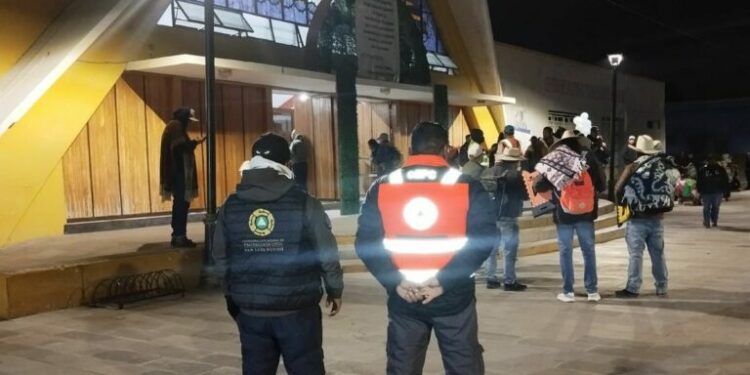 Protección Civil Estatal despliega operativo para resguardar a peregrinos rumbo a San Juan de los Lagos