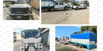 Aseguran dos vehículos relacionados con investigaciones en distintos puntos de Ciudad Valles