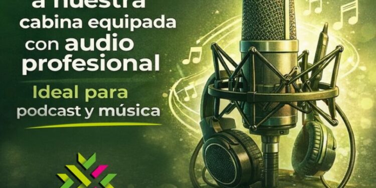 El INPOJUVE lanzó la convocatoria para el uso de su cabina de grabación profesional