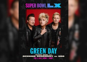 NFL anuncia a Green Day para la ceremonia de apertura del Super Bowl LX