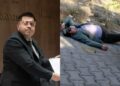 Juez de Totolac es hallado ebrio y tirado en la calle en pleno horario laboral