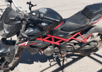 Recuperan motocicleta con reporte de robo y detienen al raterillo en la zona norte