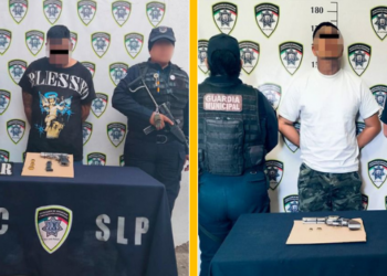 Detienen a dos hombres armados durante operativo del Carnaval 2026 en el sur de la capital
