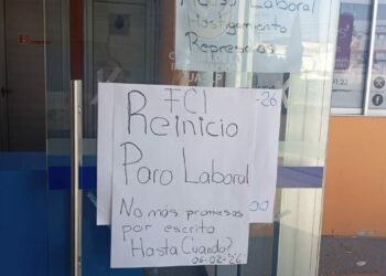Trabajadores de la FCI regresaron a paro de “brazos caídos”