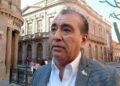 Manifestación de maestros de Telesecundaria desvirtuada por Primo Dothé