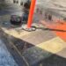 Agua potable desperdiciada frente al Hospital Central; Interapas acumula días sin atender fuga