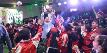 Inauguran Mundialito Escolar 2026 en San Luis Potosí